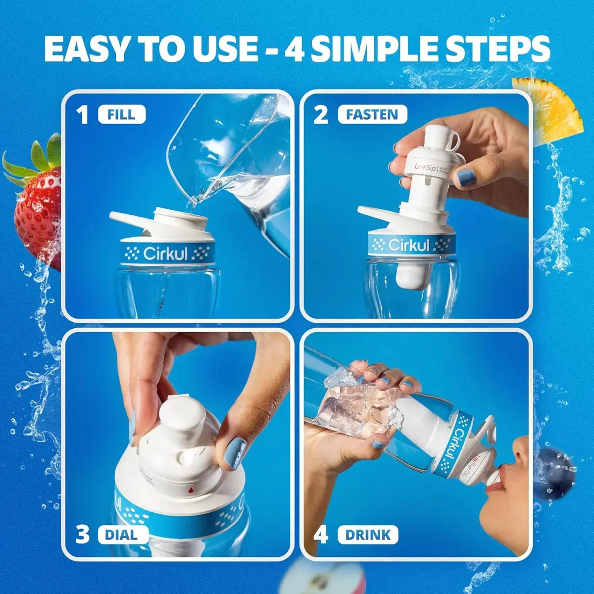 32oz. Plastic Bottle Starter Kit